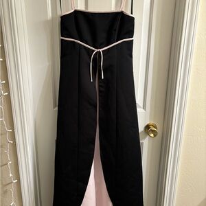 Urban Girl Nites Black and Pink Prom Dress